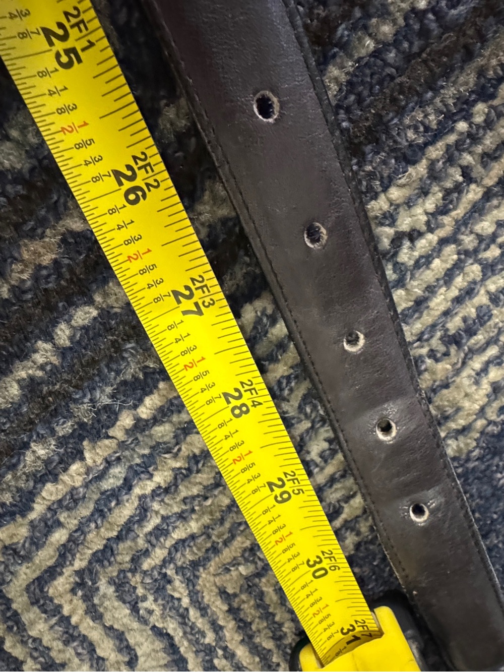 Coach vintage gray leather belt - Picture 10 of 12